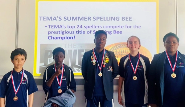 TEMA's annual Spelling Bee