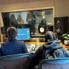 Students at Soho Sonic Studios in London, in September 2024